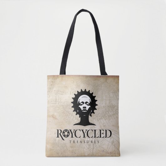 Roycyclisch Canvas tas (Voorkant)