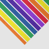 ROYGBIV Gestreept Tissuepapier (Detail)