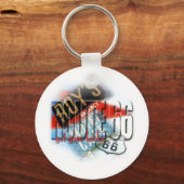 Roy's Cafe Motel - Route 66 Sleutelhanger (Voorkant)