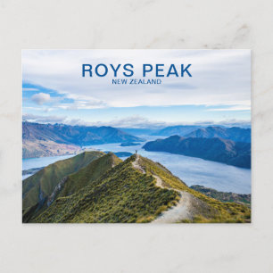 Roys Peak Wanaka Nieuw-Zeelands reizen Briefkaart