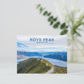 Roys Peak Wanaka Nieuw-Zeelands reizen Briefkaart (Staand voorkant)