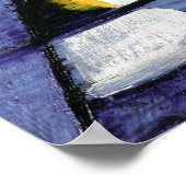 Rozanova - Blue On Tin 1913 Poster (Hoek)