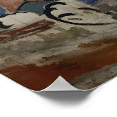 Rozanova - Cityscape 1912 Poster (Hoek)