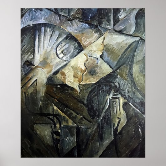 Rozanova - Embankment 1914 Poster (Voorkant)