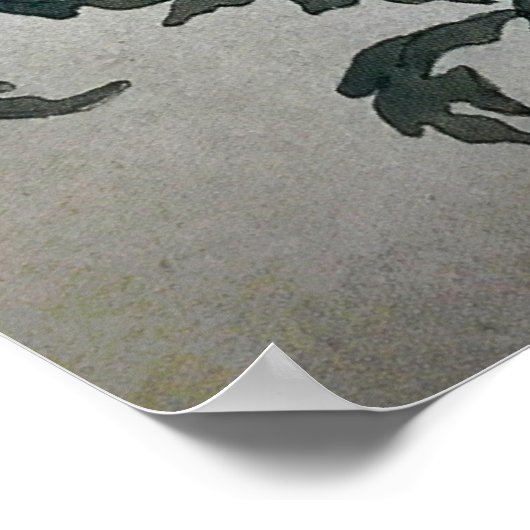 Rozanova - Flowers 1900 Poster (Hoek)