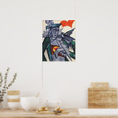 Rozanova - Hartenboer 1915 Poster (Keuken)