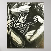 Rozanova - Jack Of Diamonds 1915 Poster (Voorkant)