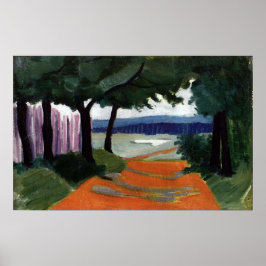 Rozanova - Landscape 1909 Poster