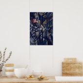 Rozanova - Landschap Futurist Composition 1913 Poster (Keuken)