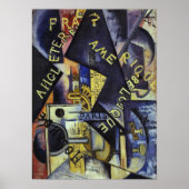 Rozanova - Metronome 1915 Poster (Voorkant)