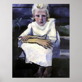 Rozanova - Portrait Of A Girl 1911 Poster