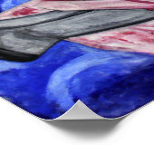 Rozanova - Portrait Of Sister Anna 1912 Poster (Hoek)