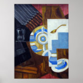 Rozanova - Sideboard met de wetten 1915 Poster (Voorkant)