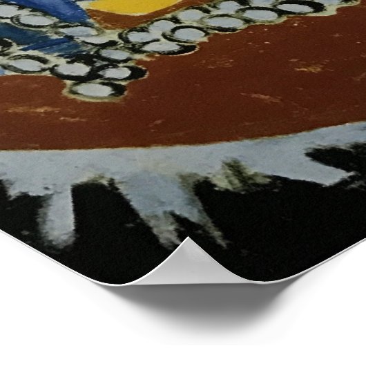 Rozanova - Still Life Vase 1912 Poster (Hoek)