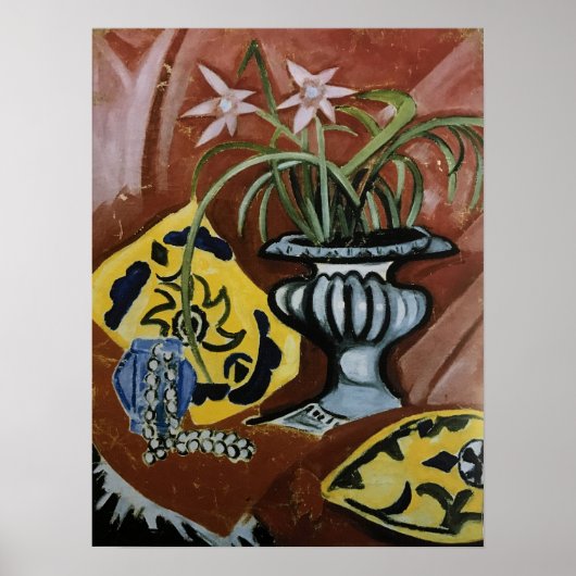 Rozanova - Still Life Vase 1912 Poster (Voorkant)