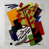 Rozanova - Suprematism 1916 Poster (Voorkant)