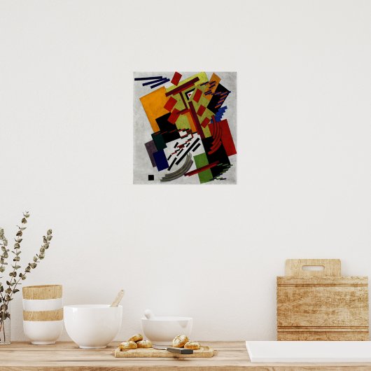 Rozanova - Suprematisme 1916 Poster (Keuken)