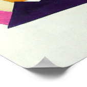 Rozanova - Suprematizm 1916 Poster (Hoek)