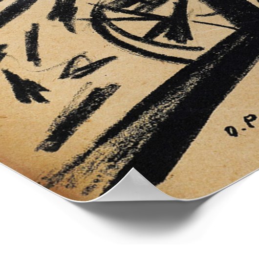 Rozanova - Union Of Youth 1913 Poster (Hoek)