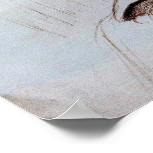 Rozanova - Zelfportret 1917 Poster (Hoek)