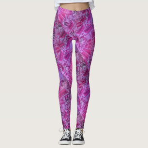Roze $100 Biljetten Leggings