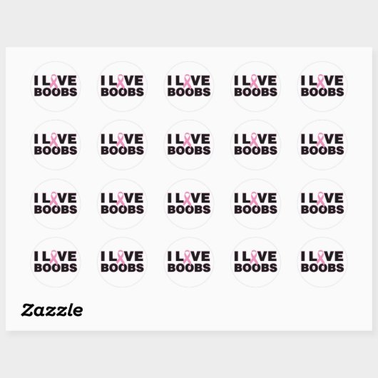 roze_12 ronde sticker (Vel)