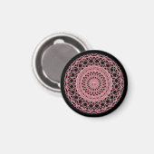 Roze 1 magneet (Voorkant / Achterkant)