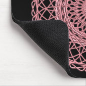 Roze 1 muismat (Hoek)