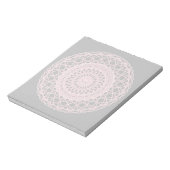 Roze 1 notitieblok (Linkerzijde)