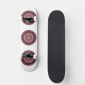 Roze 1 skateboard (Voorkant)