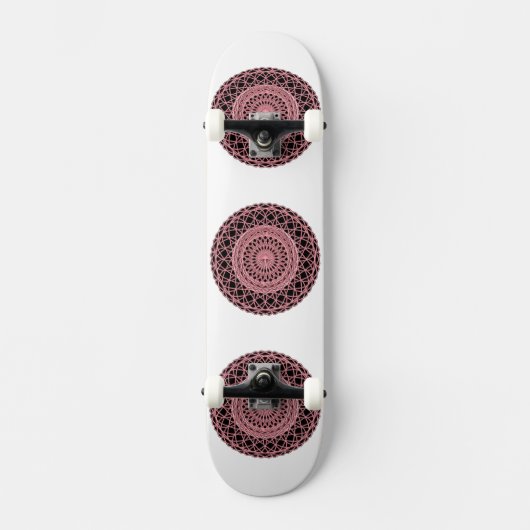 Roze 1 skateboard (Voorkant)