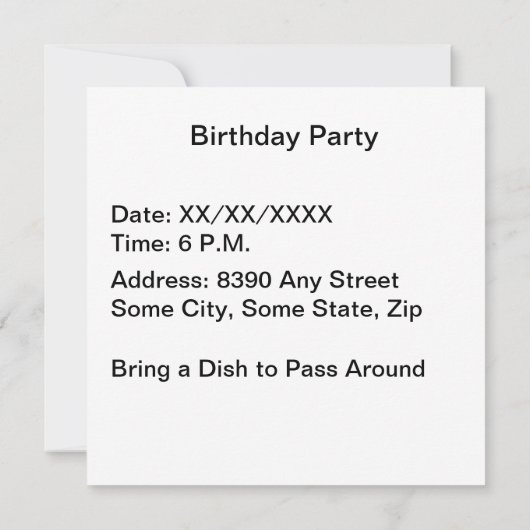 Roze 1e verjaardag Label op deur Kaart (Achterkant)