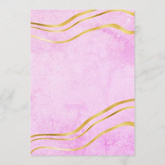 Roze 2022 Agenda Uw Logo bedrijf Programmakaart (Achterkant)