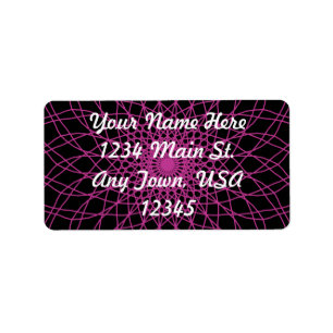 Roze 2 etiket