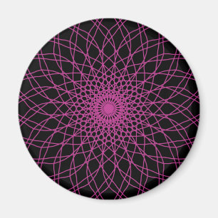 Roze 2 magneet