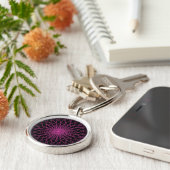 Roze 2 sleutelhanger (Zijkant)