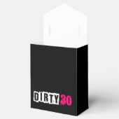Roze 30e vuile Dertigste Meisjespartij Bedankdoosjes (Geopend)