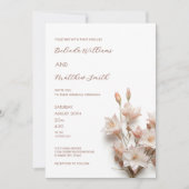 Roze 3D Bloemen Kaart (Voorkant)