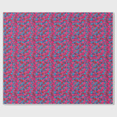 💗 Roze 3D Hart Valentijn Cadeaupapier Stijl 💗 (Vlak)