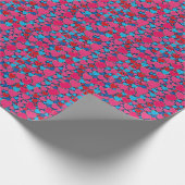 💗 Roze 3D Hart Valentijn Cadeaupapier Stijl 💗 (Hoek)