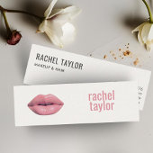 Roze 3D Hot Make-up Visitekaartje