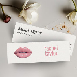 Roze 3D Hot Make-up Visitekaartje