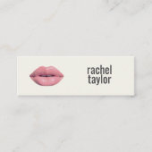 Roze 3D Hot Make-up Visitekaartje (Voorkant)