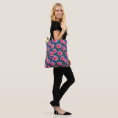 Roze 3d rozen tote bag (Op model)