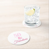 Roze 50 en Fabulaire Onderzetters (Insitu)