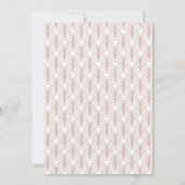 Roze 50 jaar en Fabulous Art Deco 50 jaar Kaart (Achterkant)