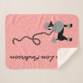 Roze 50s Gebruikelijke benaming van de Robuuste ro Sherpa Deken (Voorkant (horizontaal))