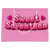 Roze 70 grote cadeautas (Voorkant)