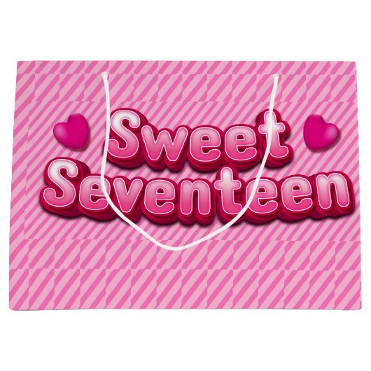 Roze 70 grote cadeautas (Voorkant)