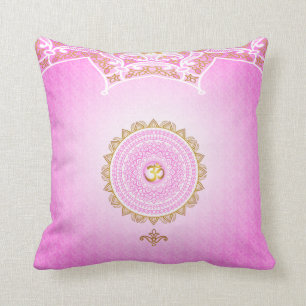 Roze, 7e Chakra, Sahasrana Pillow Kussen